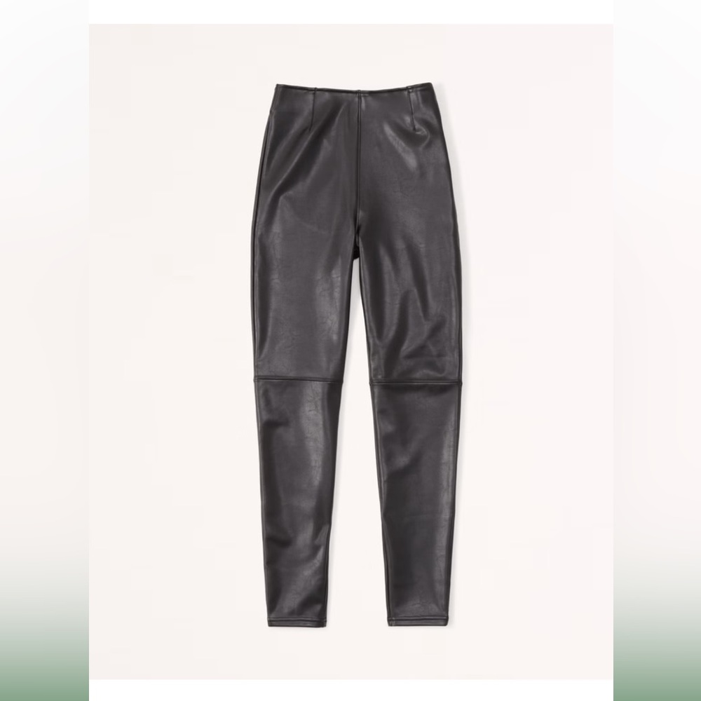 BLACK Classic Vegan Leather Legging